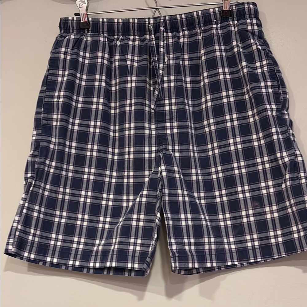 Stanford Men's Plaid sleep  Shorts M